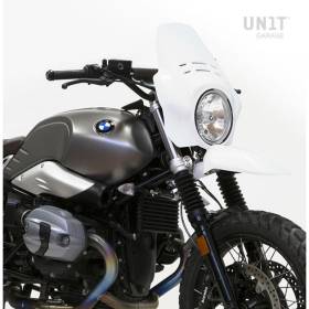 Carénage + garde boue avant Nine T Scrambler, Pure - Unit Garage blanc