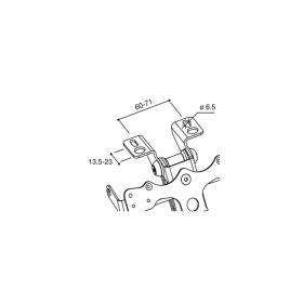 SUPPORT IMMATRICULATION UNIVERSEL RIZOMA PT061B