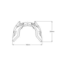 Sabot moteur KTM 1390 / 1290 Super Duke R 2020- / Puig 20428J