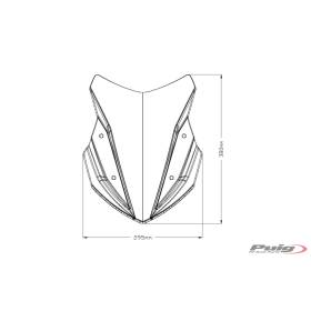 Bulle Sport Honda NC750X 2021- / Puig 20773