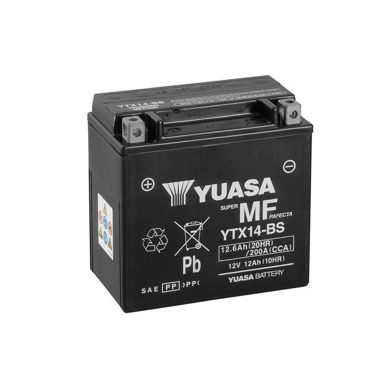 BATTERIE YUASA YTX14-BS 