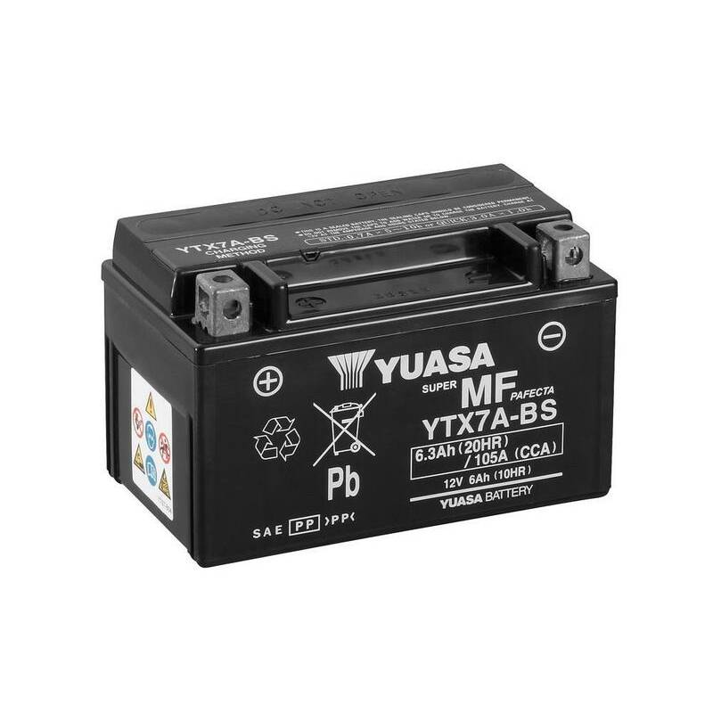 BATTERIE YUASA YTX7A-BS