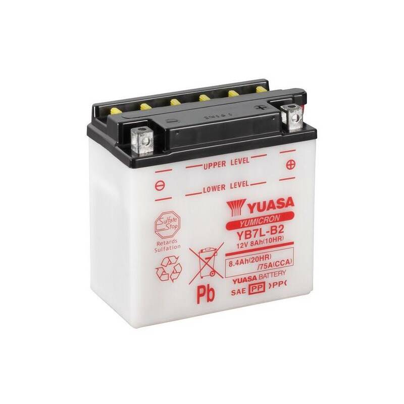 BATTERIE YUASA YB7L-B2