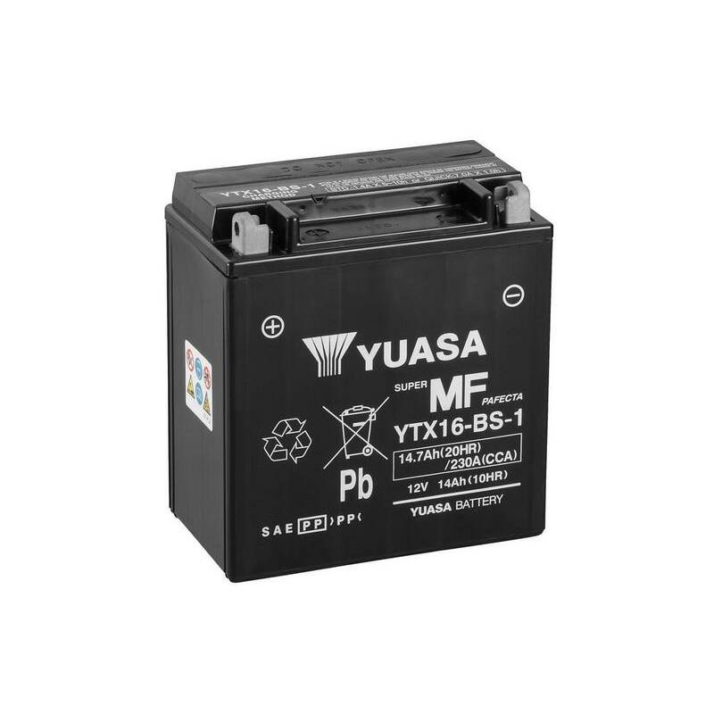 BATTERIE YUASA YTX16-BS1