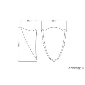 Bulle Aprilia RS 660 - R-Racer Puig 20571