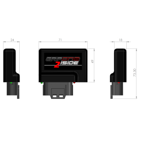 TRACTION CONTROL GRIPONE ISIDE 2 - MV AGUSTA BRUTALE 675 2013-2017