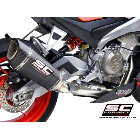 Ligne complète EURO5 Aprilia Tuono 660 - SC Project Carbone