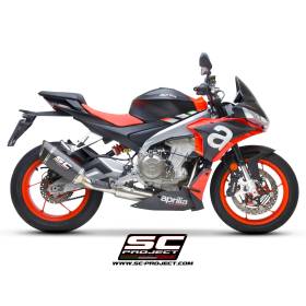 Ligne complète EURO5 Aprilia Tuono 660 - SC Project Carbone