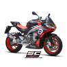 Ligne complète EURO5 Aprilia Tuono 660 - SC Project Carbone