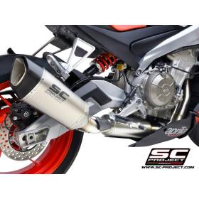 Ligne complète EURO5 Aprilia Tuono 660 - SC Project Titane