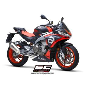 Ligne complète EURO5 Aprilia Tuono 660 - SC Project Titane