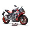 Ligne complète EURO5 Aprilia Tuono 660 - SC Project Titane