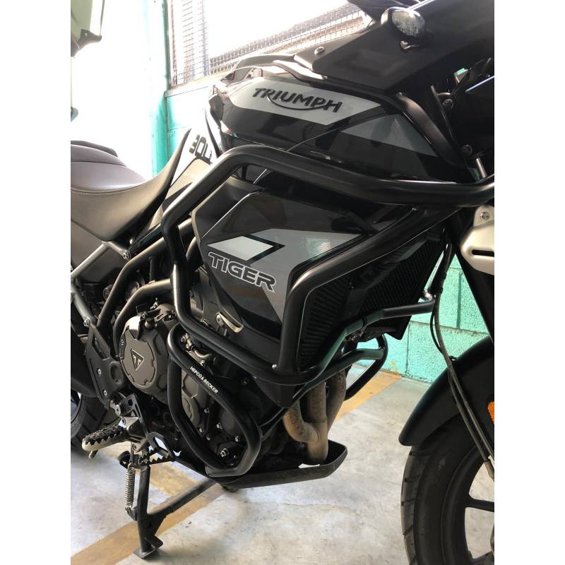 Protection réservoir Triumph Tiger 850 - Hepco-Becker Solid Black