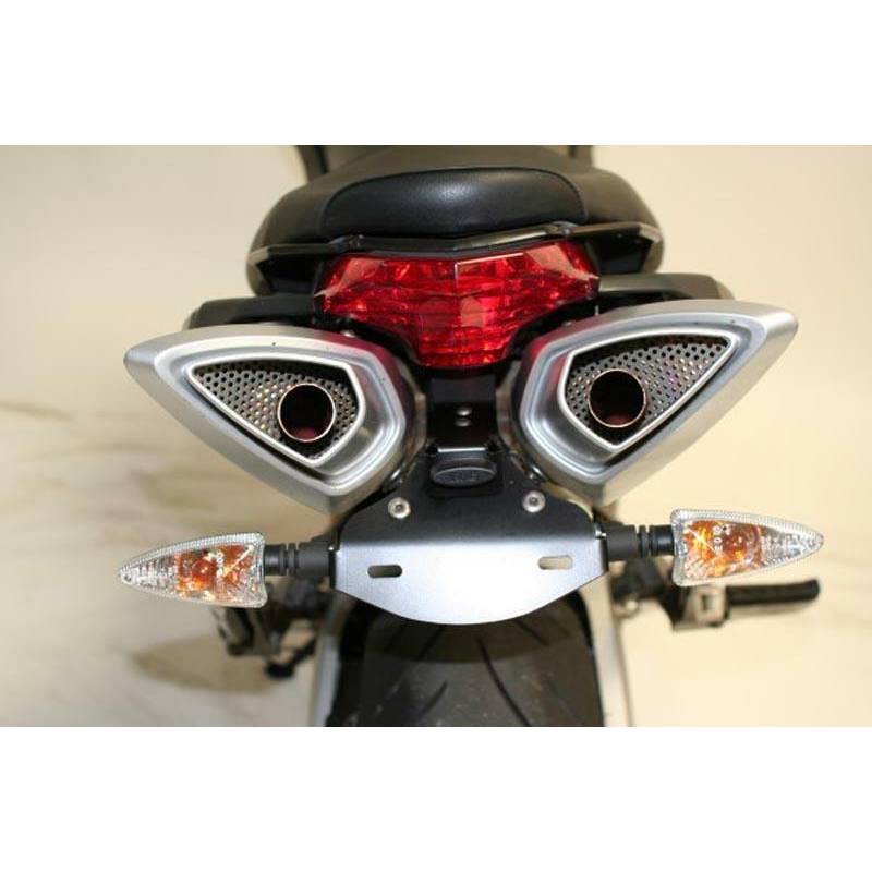 Support de plaque Aprilia Shiver 750-900 / RG RACING LP0058BK