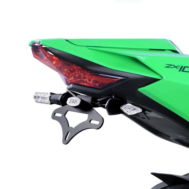 Support de plaque Kawasaki ZX-10R/RR 2021 - RG RACING LP0306BK