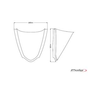 Bulle Kawasaki ZX-10R 2021- / R-Racer Puig 20540