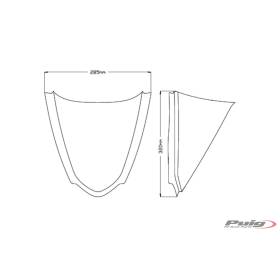 Bulle Kawasaki ZX-10R 2021- / R-Racer Puig 20540
