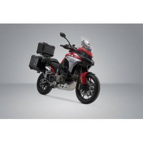 Kit bagages Ducati Multistrada V4 - SW Motech Black