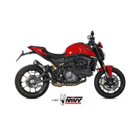 Silencieux noir Ducati Monster 937 / X-M5 Mivv D.048.LC5B