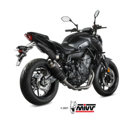 Ligne complète carbone Yamaha MT-07 2021- / MIVV Y.045.L2S