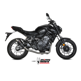 Ligne complète Yamaha MT-07 2021- / GP Black MIVV Y.045.LXB