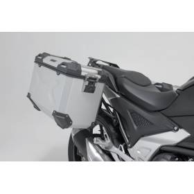 Kit bagages Honda NC750X 2021- / SW MOTECH aventure gris