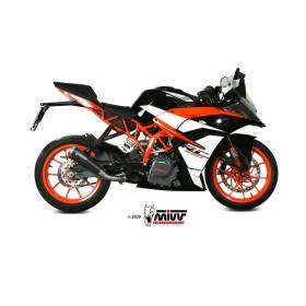 Silencieux noir KTM 125-200-390 Duke / MIVV KT.019.LC4B