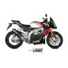 Silencieux noir Aprilia Tuono V4 1100 (18-20) / Mivv A.012.LRB