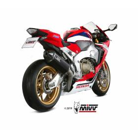 Silencieux noir Honda CBR1000RR (17-19) / Mivv H.070.LRB