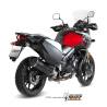 Silencieux noir Suzuki V-Strom 1000-1050 / Mivv S.042.LRB