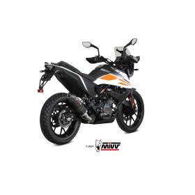 Silencieux carbone KTM 390 Adventure 2020-2021 / Oval Mivv KT.024.L3C