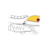 Bouchon de châssis Honda Monkey 125 - Puig 3523N