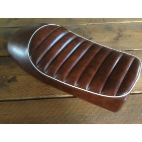 SELLE CAFE RACER BROWN TYPE 88 L : 52cms