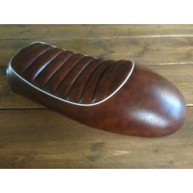 SELLE CAFE RACER BROWN TYPE 88 L : 52cms