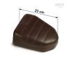 Selle passager BMW R Nine T - Unit Garage 2404 Cuir marron