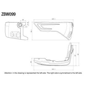 Caches couvre bobine d'allumage BMW R Nine T - Rizoma ZBW099BA