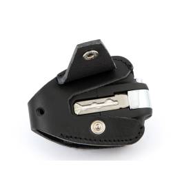 Étui porte-clefs cuir noir BMW R18 - Wunderlich 18050-002