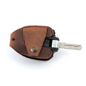 Étui porte-clefs cuir marron BMW R18 - Wunderlich 18050-000