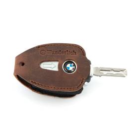 Étui porte-clefs cuir marron BMW R18 - Wunderlich 18050-000