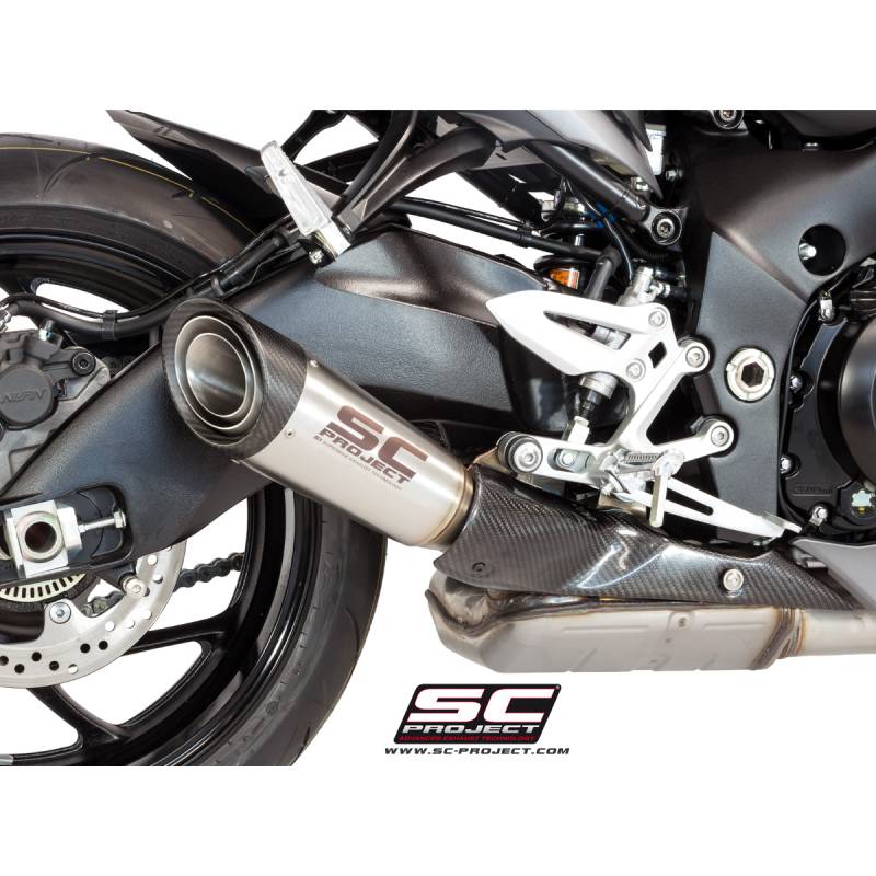 Silencieux Suzuki GSX-S1000 2017-2020 / SC Project S1 Acier