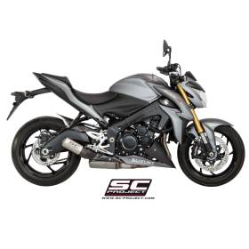 Silencieux Suzuki GSX-S1000 2017-2020 / SC Project CR-T Carbone