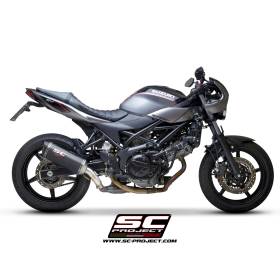 Silencieux Suzuki SV650 2016-2020 / SC Project SC1-M Carbone