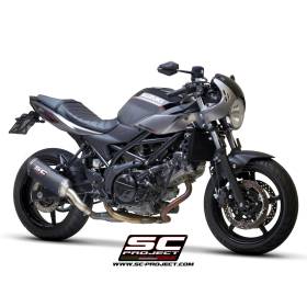 Silencieux Suzuki SV650 2016-2020 / SC Project SC1-M Carbone