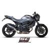 Silencieux Suzuki SV650 2016-2020 / SC Project Oval Carbone