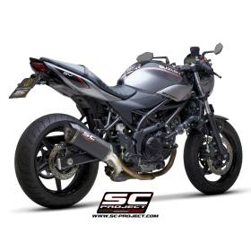 Silencieux Suzuki SV650 2021-2022 / SC Project SC1-M Titane