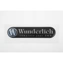 Wunderlich emblème Logo 90 mm x 21 mm noir
