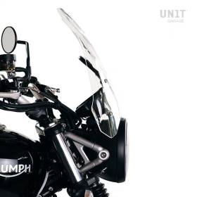 Bulle transparente + support GPS Triumph Street Twin - Unit Garage 3141