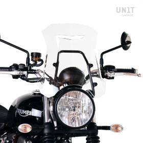 Bulle avec support GPS Triumph Street Twin - Unit Garage 3141