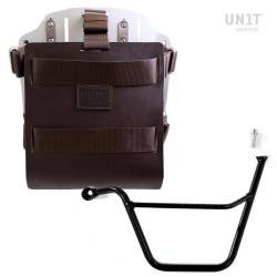 Porte sac gauche Triumph T100 2001-2016 / Unit Garage Cuir