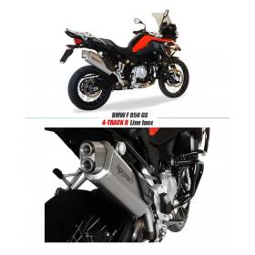 Silencieux inox homologué BMW F850GS - HP Corse BMW4TR850S-AB